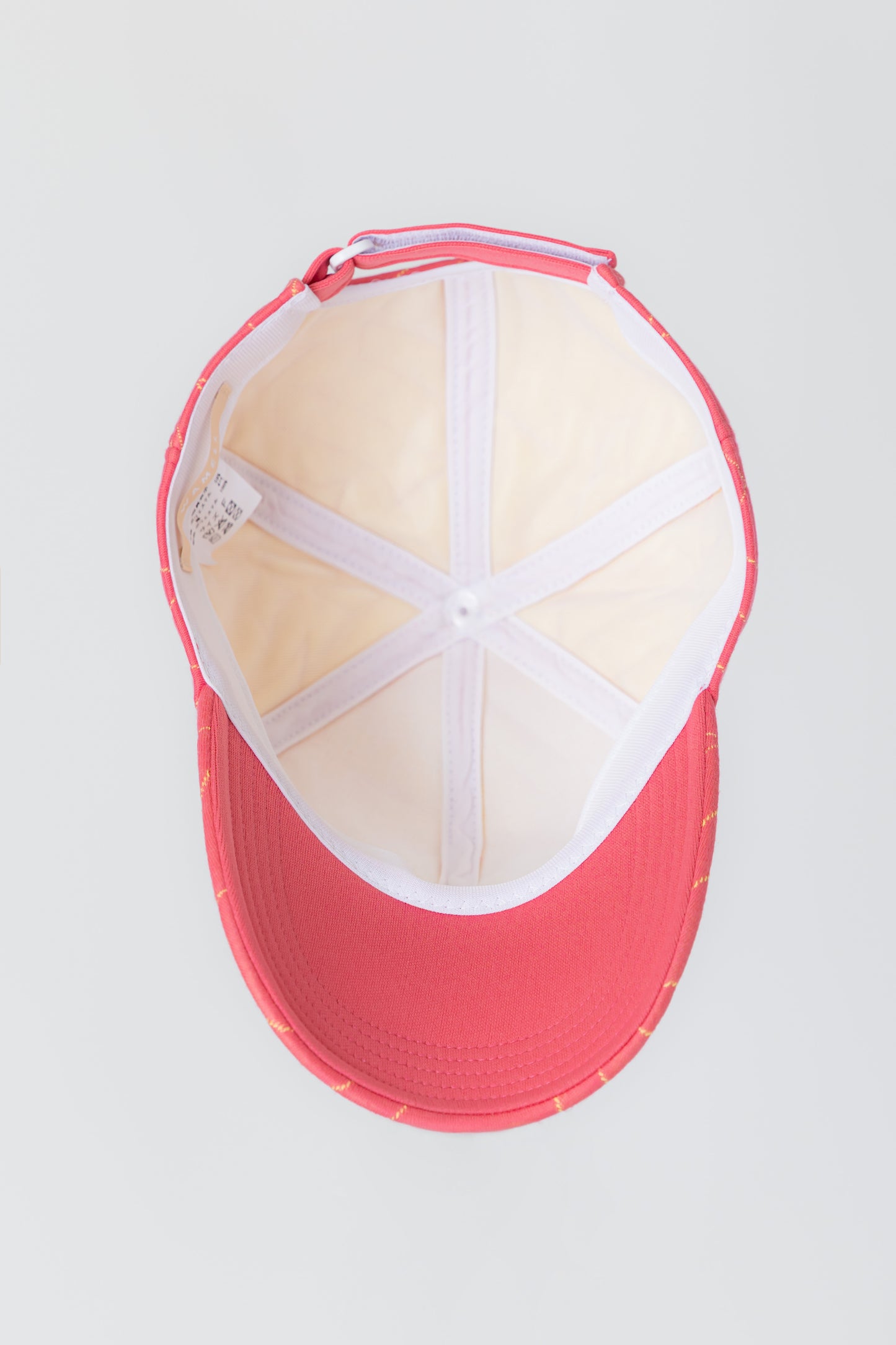 男女兼用 ロゴキルトジャガード CAP ピンク
