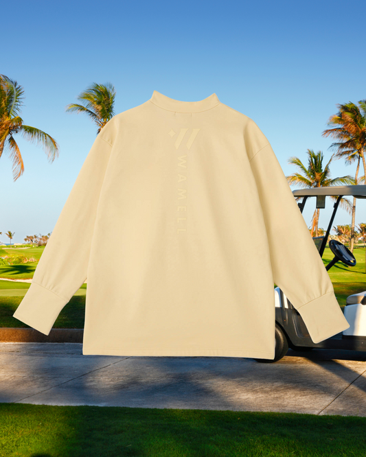 メンズ 吸湿発熱モックネックプルオーバー