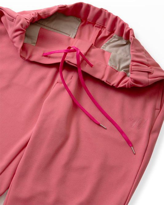 レディース UVカット速乾スムース ストレッチカラーパンツ