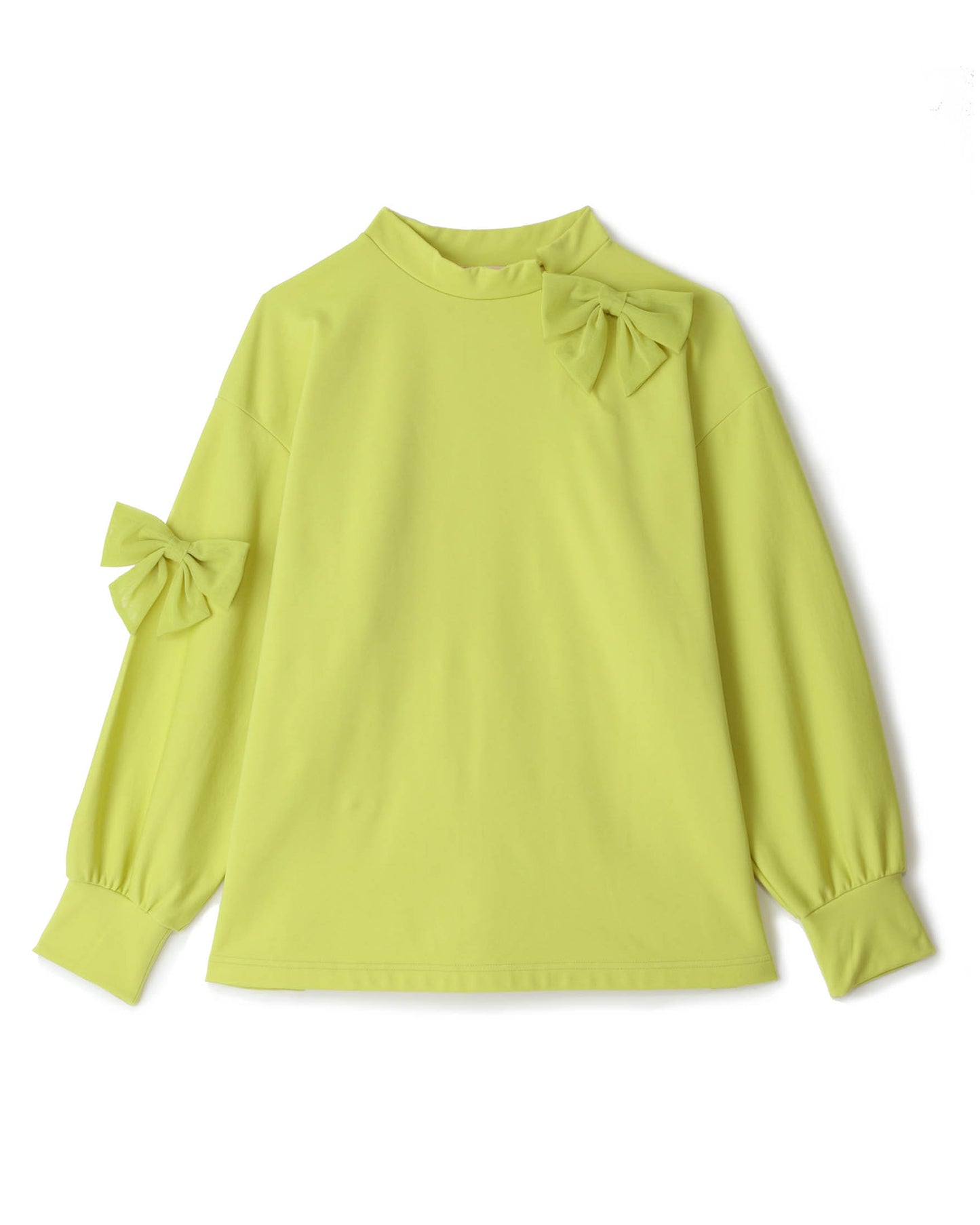 Moisture-wicking, heat-generating mock neck pullover with removable ribbon