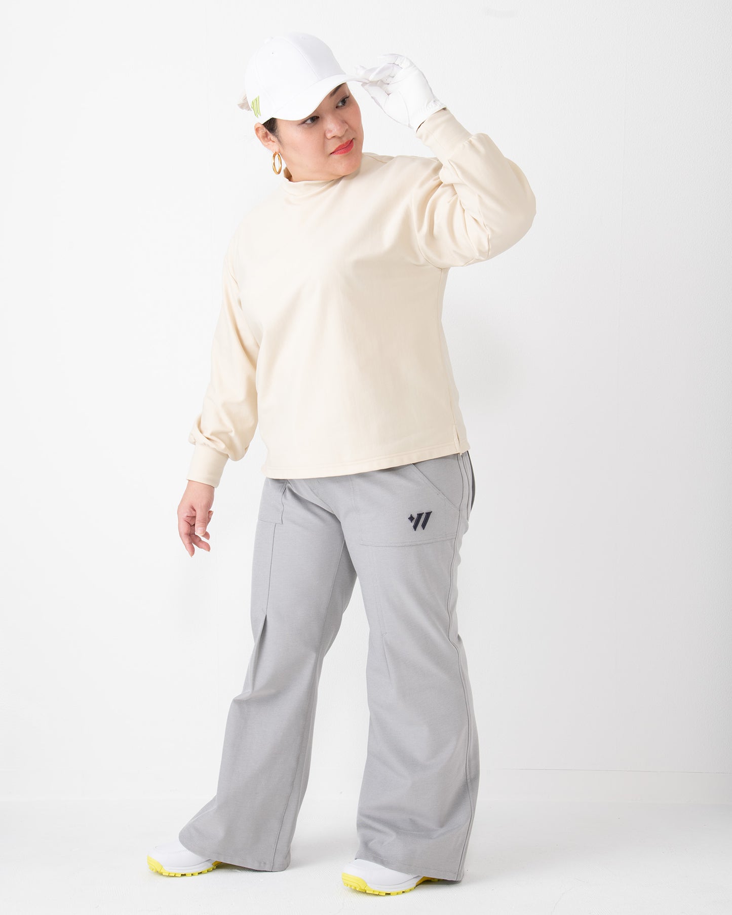 Stretch flare pants