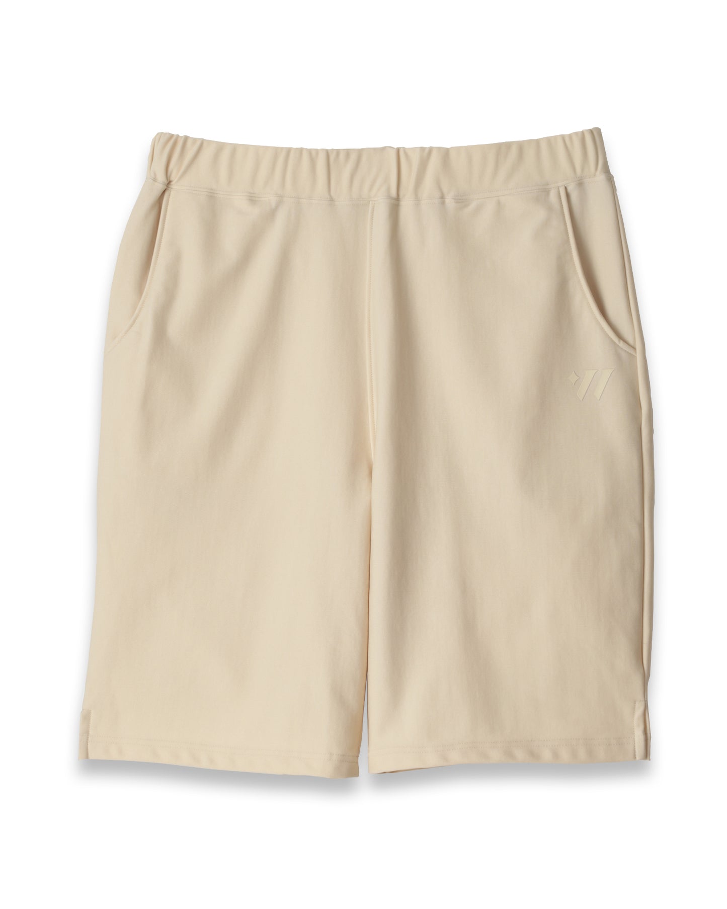 Moisture absorbing, heat generating, ultra-thin cupra knee-length shorts